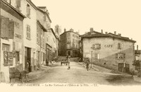 La Rue Nationale et L'Entrée de la Ville