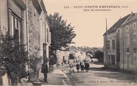 Saint-Martin-d'Estréaux - Rue du Commerce