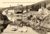 Papeterie près Roanne, sur les Bords de la Loire