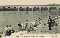 Les Bords de la Garonne et le Pont-Canal