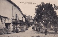 Lafitte-sur-Lot - Place et Avenue de L'Eglise