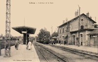 Libos - Monsempron - Intérieur de la Gare 