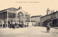 La halle et le Théâtre