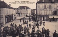 Limogne-en-Quercy - Avant L'Ouverture du Marché aux Truffes