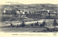 Langogne - Le Confluent du Longouyrou et de  l'Allier
