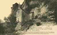 L'Hermitage ou repose depuis le VIIe siècle le corps de Ste Enimie