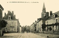 Louroux -  Val d'Erdre-Auxence - La Grande Rue