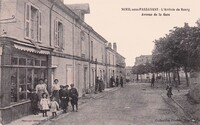 nueil sur Layon - L'Arrivée du bourg -Avenue de la Gare