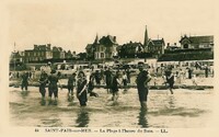 La Plage à l'Heure du Bain