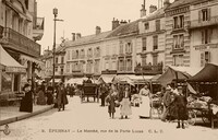 Le Marché rue de la Porte Lucas