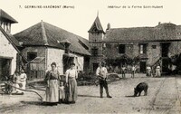 Germaine - Intérieur de la Ferme Saint-Hubert