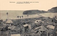 Le Bourg Ste Marie après le Cyclone