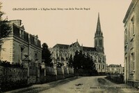 L'Eglise Saint-Rémy Vue de la Rue de Segré