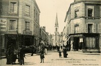 La Rue D'Anjou et Eglise Saint-Rémi