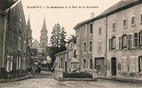 Le Monument et la Rue de la Boucherie