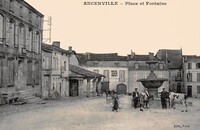 Ancerville - Place et Fontaine