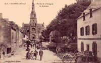 L'Entrée de la Bourgade -La Basilique