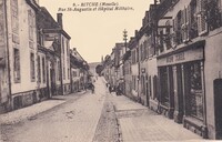 Rue St Augustin et Hôpital militaire