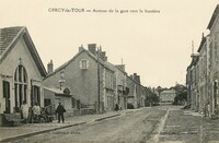 Avenue de la Gare vers la Barrière