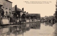 Decize - Inondation de la Loire du 18  Octobre 1907