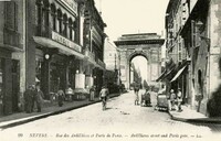 Rue des Ardillières et Porte de Paris 