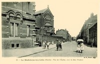 Vue de l'Église, vers la Rue Pasteur
