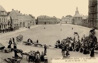 La Grande Place un Jour de Marché