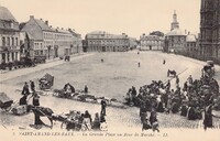 La grande Place un Jour de Marché