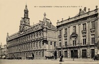 L'Hôtel de Ville et le Théâtre