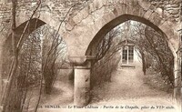 Le Vieux Château - Partie de la Chapelle, pilier du VIIe siècle