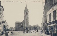 Place et Église de Montsort