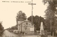 Aube - Le Monument aux Morts - Le Calvaire