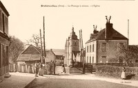 Bretoncelles - Le Passage à Niveau - L'Eglise