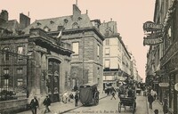 La Bibliothèque Nationale et rue des Petits Champs