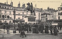 Place des victoires et statue de Louis XIV