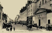 Perspective de la Rue de Sèvres, Chapelle de St-Vincent-de-Paul 