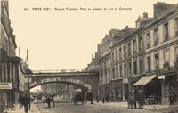 Rue de Flandre, Pont du Chemin de Fer de Ceinture