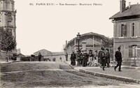 Rue Saussure  - Boulevard Péreire