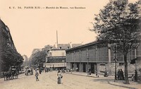 Marché de Meaux  Rue Secrétan