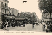 Rue de la Roquette à La Place Voltaire