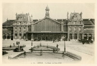 Arras - La Gare un Jour D'été