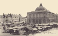 La Grande Place un Jour de Marché