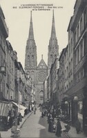 Rue des Gras et la Cathédrale