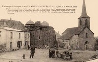 La Tour-d'Auvergne - L'Eglise et le Vieux château