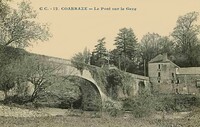 Coarraze - Le Pont sur le Gave