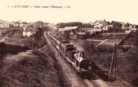 Train venant d'Espagne