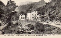 Le Pont Laxia et le Restaurant du Mont Roland