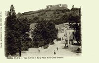 Vue du Fort et de la Place de la Croix Blanche