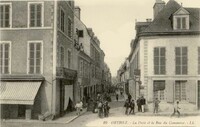 Orthez - La Poste et la Rue du Commerce