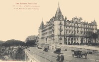 L'Hôtel Gabion. et le Boulevard des Pyrénées